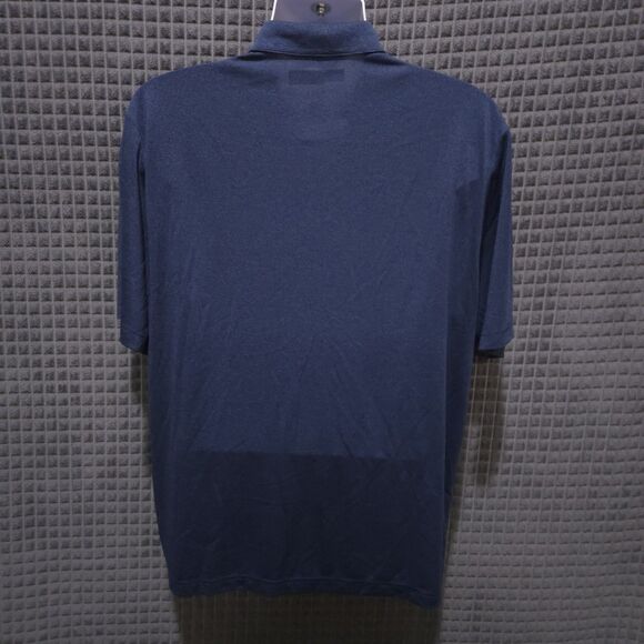 Athletic Performance Polo Shirt Mens Lg Lightweight Short Sleeve Collared Golf - Picture 11 of 16